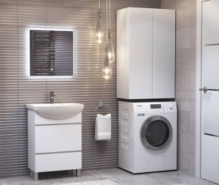 Шкаф подвесной Vigo Wing sh.WIN.64.2D 64 см белый